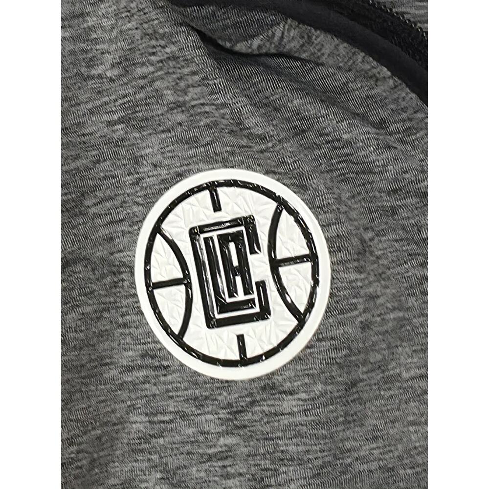 Nike LA Clippers Dri-FIT Victory Half-Zip Pullover Grey Men’s Size L DH1261-010 - Picture 10 of 12